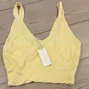 Z Supply Knit Crop tank